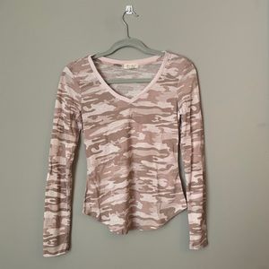 Pink Camo Long Sleeve